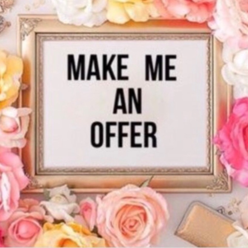 Feel free to make an offer😊